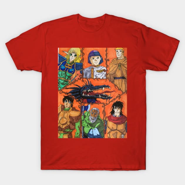 Fantasy Typical Group T-Shirt by Soundtrack Alley